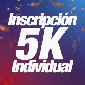 Inscripción Individual - Carrera 5K FACONSA (20 Aniversario)